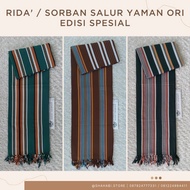 Turban Tarim / Rida Hadramaut Ori / Turban Yamani original / Rida Salur Yemen Ori