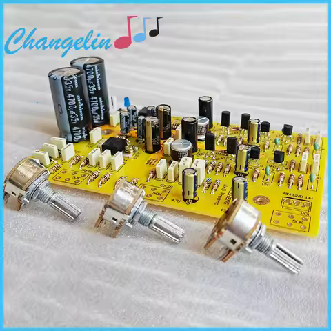 Fully Discrete ALPS Tone Board Preamp Pre-amp Volume Adjustment Pre-amplifier Controller For Amplifi