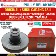 Pully Pulley Pulli Belakang Beat Scoopy Spacy Karbu KVY Original Federal Aspira Astra Otoparts