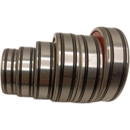 Double Sealing Ring Bearing 6201 Shockproof Waterproof 6202 High Speed Bearing 6203 Double Slot 6204