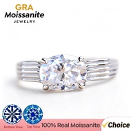 Classic Ice Kiss 2CT Ring Sparkling Crystal Engagement Wedding Band for Women