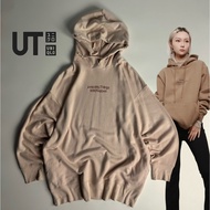 Essential Oversized Sweatshirt Hoodie Camel