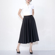 Cambly Midi Skirt - Women's Umbrella Skirt - Korean Style