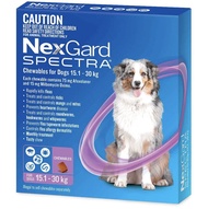 NexGard Spectra 15.1-30kg狗