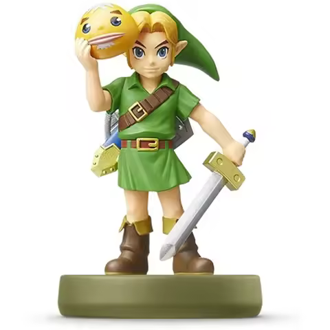 Nintendo Amiibo Link Majora's Mask The Legend of Zelda Japan Import Nintendo 3DS Brand New in Stock