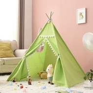24 小时发货Kids Teepee Tent Children Tent Play House Indoor &amp; Outdoor Foldable Toy Tent for Kids ZDTPBJ