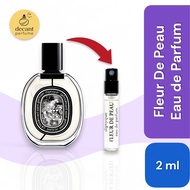 Diptyque Fleur de Peau EDP 2ml Vial 10ml Decant Perfume Sample Travel Size Minyak Wangi Unisex 香水小样