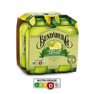 Bundaberg Lemon Lime Bitters Glass Bottle (4x375ml)