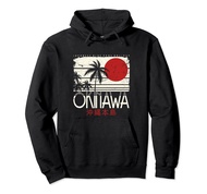 Okinawa Japan Holiday Nihon Nippon Ikigai Retro Vintage Pullover Hoodie