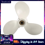 3 Blades Aluminum Propeller Boat Outboard Motor For Yamaha 4HP 5HP 7 1/2 x 8