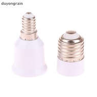(duyongrain) 1Pc LED Bulb Converter E14 To E27/E27 To E14 Lamp Bulb Base Holder E14 Female E27 Male 