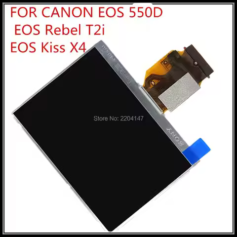 New Original SLR 550D LCD Display Screen For CANON EOS 550D EOS550D lcd With Backlight camera repair