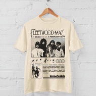 2025 gift for friends waffle shirt Vintage Retro 90s Fleetwood Mac Rumours 1977 Music  T-Shirt For M