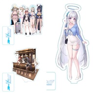 Hot Game Figure Blue Archive Takanashi Hoshino Cosplay Anime Acrylic Action Stand Model Toy Decor Pr