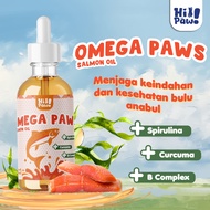 Salmon Oil 30ml - Salmon Oil For Cats - Multivitamin Tetes Minyak Salmon - Pelebat Bulu - HI PAW!