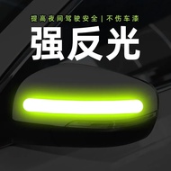 Factory Wholesale Night Reflective Sticker Motorcycle Bumper Stickers Paper Rearview Mirror Reflective Bumper Stickers C