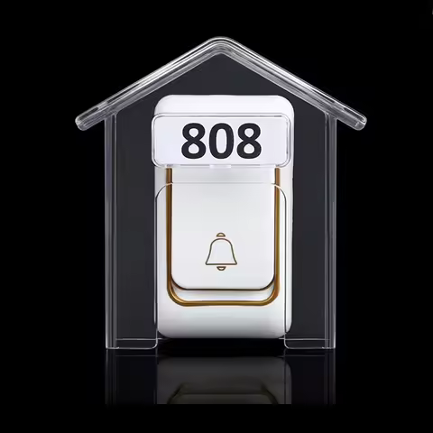 Waterproof Cover for Wireless Doorbell Access Control Rain Cover Protective Box Outdoor Doorbell Cov