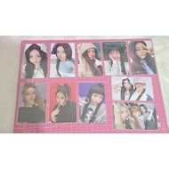 Illit official photocard yunah moka wonhee iroha minju