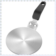 (JHWU) Induction Cooker Adapter Plate 13cm/5.1inch Stainless Steel Heat Sink for Aluminum & Stainles