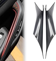 No Tools Needed Car Interior Door Pull Handle Grab Cover Fit for BMW 5 Series G30 G31 F90 2017-2023 