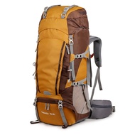 [LIS1] 75L Hiking Backpack Large Capacity Camping with Rain Cover Shoes Warehouse