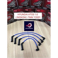 KP PLUG WIRE SET 7MM CABLE SILICONE - HYUNDAI ATOS 1.0 ( INOKOM ) 7MM Y2001