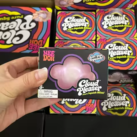 Needoh Cloud Pleaser Slow Rising Squishy Stress Relief Squishy Cube Anti-Anxiety Squeeze Object For 