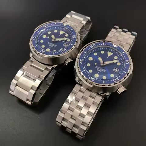 Steeldive Mens Dive Watches Men Automatic Watch Tuna Mechanical Wristwatch 300M Waterproof Luminous 