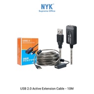 Cable usb A 2.0 Extension NB 10m 480Mbps active ic chipset adapter - Cable usb2.0 male female 10 met