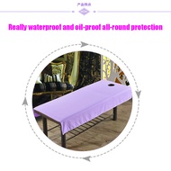 Waterproof Fabric Soft Polyester Massage Bedspread Beauty Salon SPA Waterproof and Oil-proof Bed Sheets with Breathing Holes