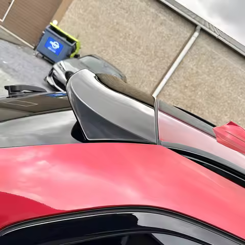 Rear Roof Spoiler Wing Lip Tailgate Trunk Upper Tail Tuning Splitter For BMW 3 Series G21 320i 320d 