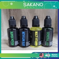 Aquarium Methylene Blue Anti White Spot Multi Vitamin General Aid 30ml,ubat terbaik untuk ikan betta