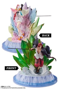 【殘荷齋23年02月預購】BANDAI 代理版 Figuarts ZERO 航海王 紅髮傑克&amp;美音 超激戰 ONE PIECE RED Ver. 1010