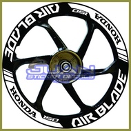 ๑ ◈ ❖ Honda Airblade 150 Quality Reflective Mags Decals Sticker