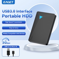 EAGET Portable External Hard Drive HDD 500GB 320GB 250GB Massive Capacity USB 3.0 for PC,PlayStation