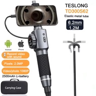 2.0MP 6.2mm Lens Two-way 210 Articulating Endoscope Camera for Android Ios Tablet Endoscope Recordin