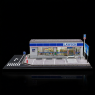 Scale Model 1:64 Parking Lot 7-11 Store