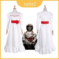 Creation Annabelle Halloween Doll in White Dress - Adult Size