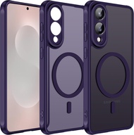 [Chống vàng] nhám mờ trường hợp điện thoại chống sốc lưng cứng cho Galaxy S25 UltraS25 PlusS24 Ultra