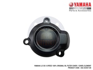 Y15ZR LC135 135LC 4S 5S 4 5 SPEED 100% ORIGINAL OIL FILTER COVER CAP PENUTUP MINYAK 55D-E3447-00 55C