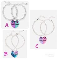 Justice BFF BEST FRIENDS LOVE BRACELET - BFF JUSTICE - Type B