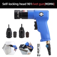 HIFESON นิวเมติก Rivet เครื่องมือ Nuts Riveter Air Rivet Nut อัตโนมัติใส่ Nut เครื่อง M3 M4 M5 M6 M8