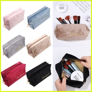♞,♘,♙DAPHNE Women Cosmetic Bag Girls Travel Makeup Bags Velvet Organizer Lipstick Pouch Beauty Case