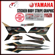 YAMAHA Y15ZR Y15 ZR STICKER BODY STRIPE STRAP GRAPHIC COMPLETE DARKGREEN GOLD BLACK MDNCM1 B17-FG000