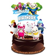 Badanamu Blue Birthday Cake Topper / Birthday Cake Decoration
