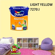 LIGHT YELLOW 7270 J ( 5L ) ICI DULUX EASY CLEAN / EASYCLEAN INTERIOR PAINT