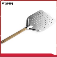 12Inch Pizza Shovel with Wood Handle Non-Stick Perforated Pizza Shovel Pizza Peel Shovel Baking Tool