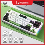 AULA F87 - 87 Keys Hot-swap Customized mechanical keyboard Tri-mode Wired/Bluetooth/2.4G Wireless