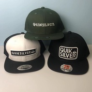 Australia quiksilver Hat Flat Brim Cap Sports Outdoor Sun Hat High Quality Heavy Embroidered Cap Uni