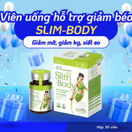 Slim body xinh dáng sáng da hộp 30 viên